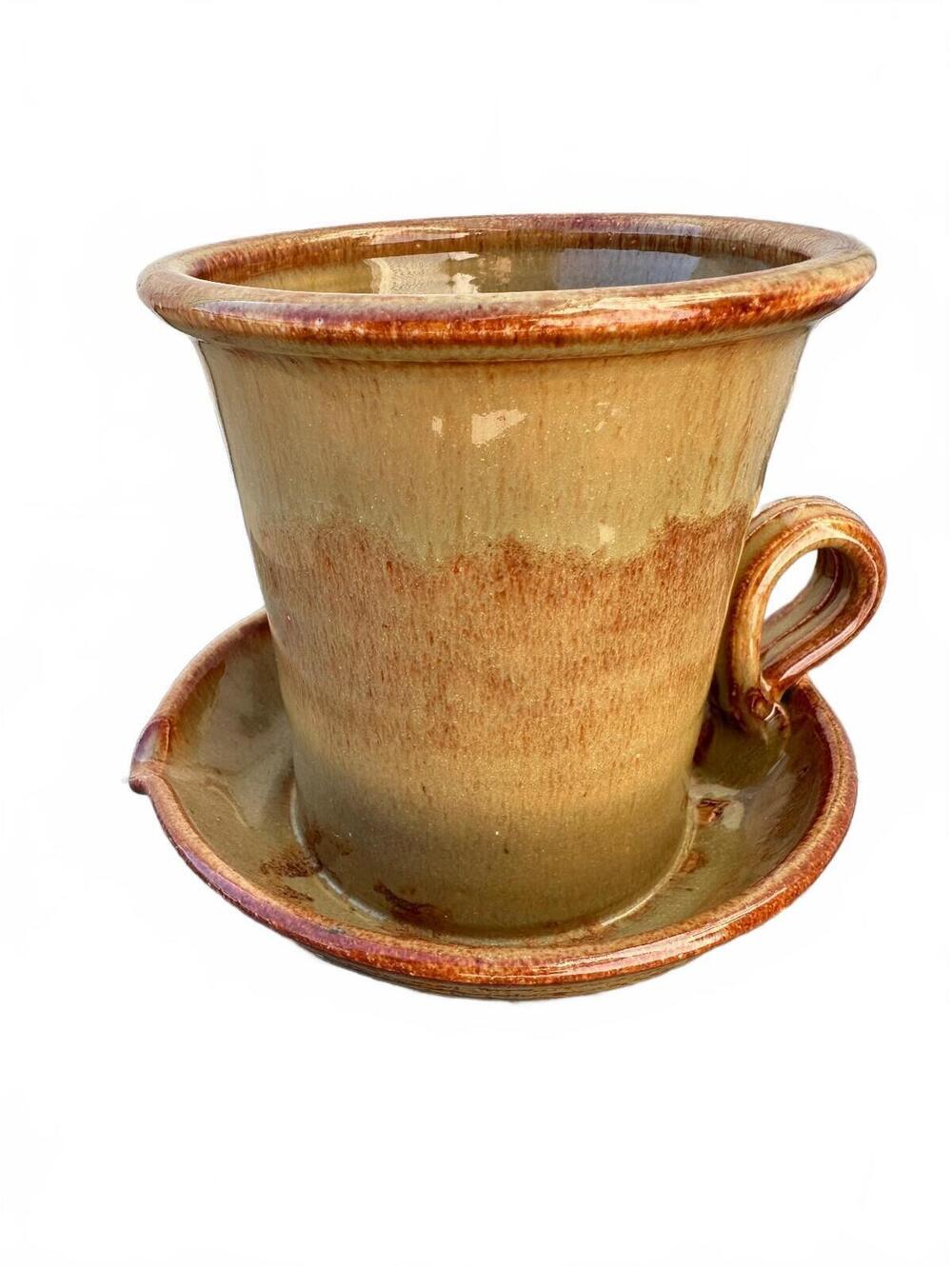 The Gourmet Potter Handmade Stoneware Bacon Cooker